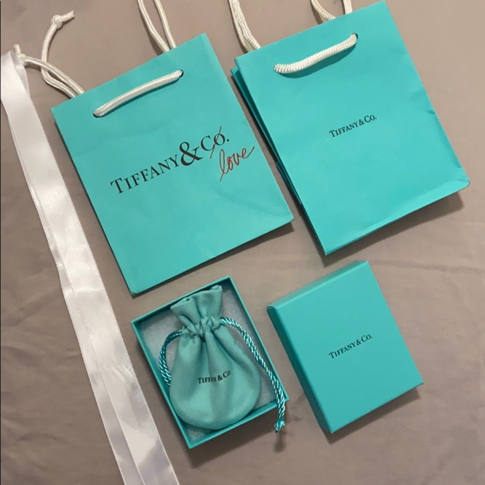 Authentic Tiffany Bags and Box